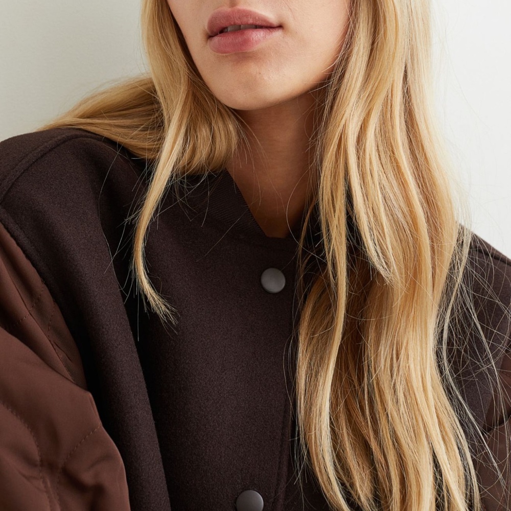 NWT H&M Baseball/Bomber Jacket - Picture 5 of 11